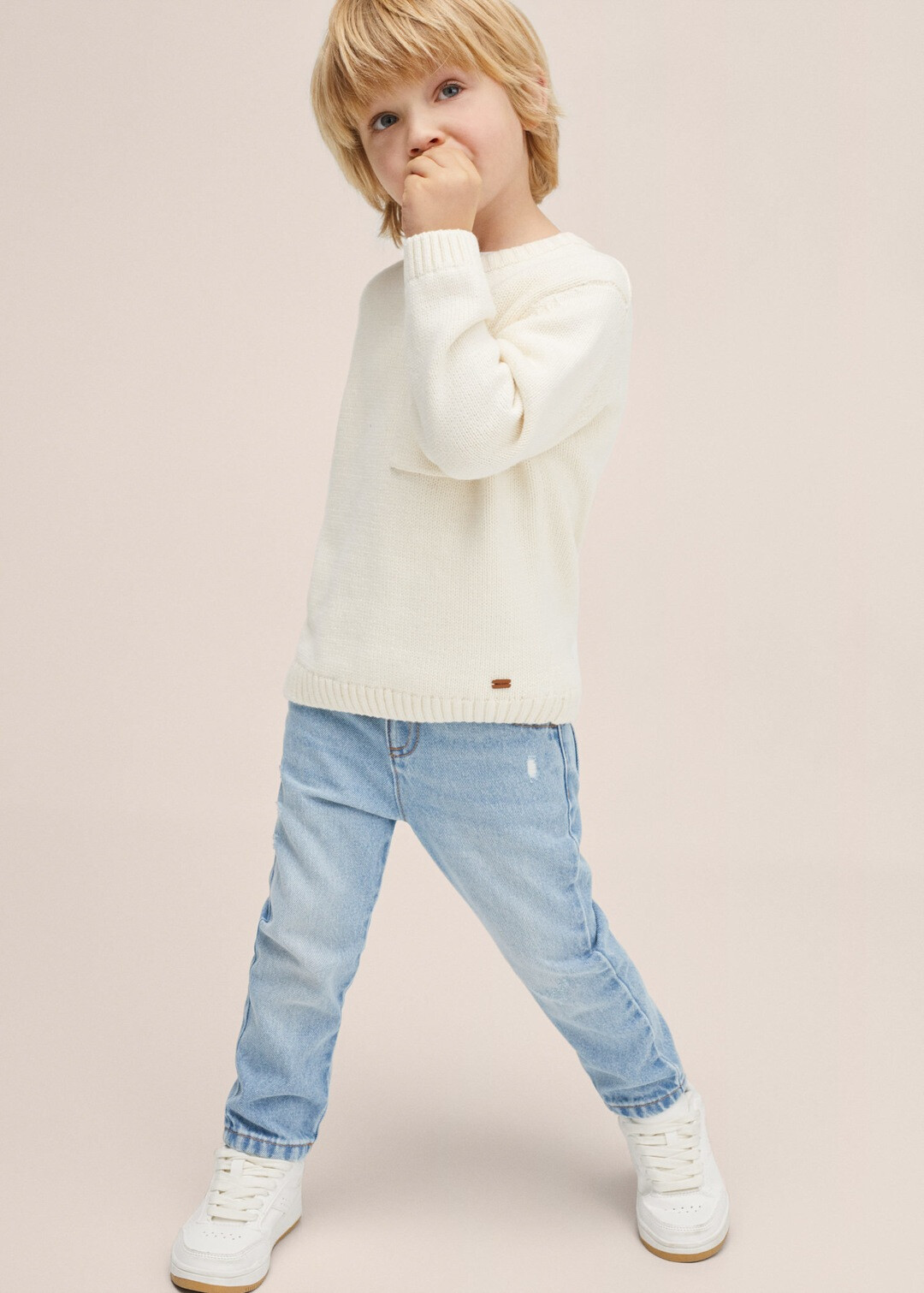 Mango Kids Детски пуловер - Pepit.bg