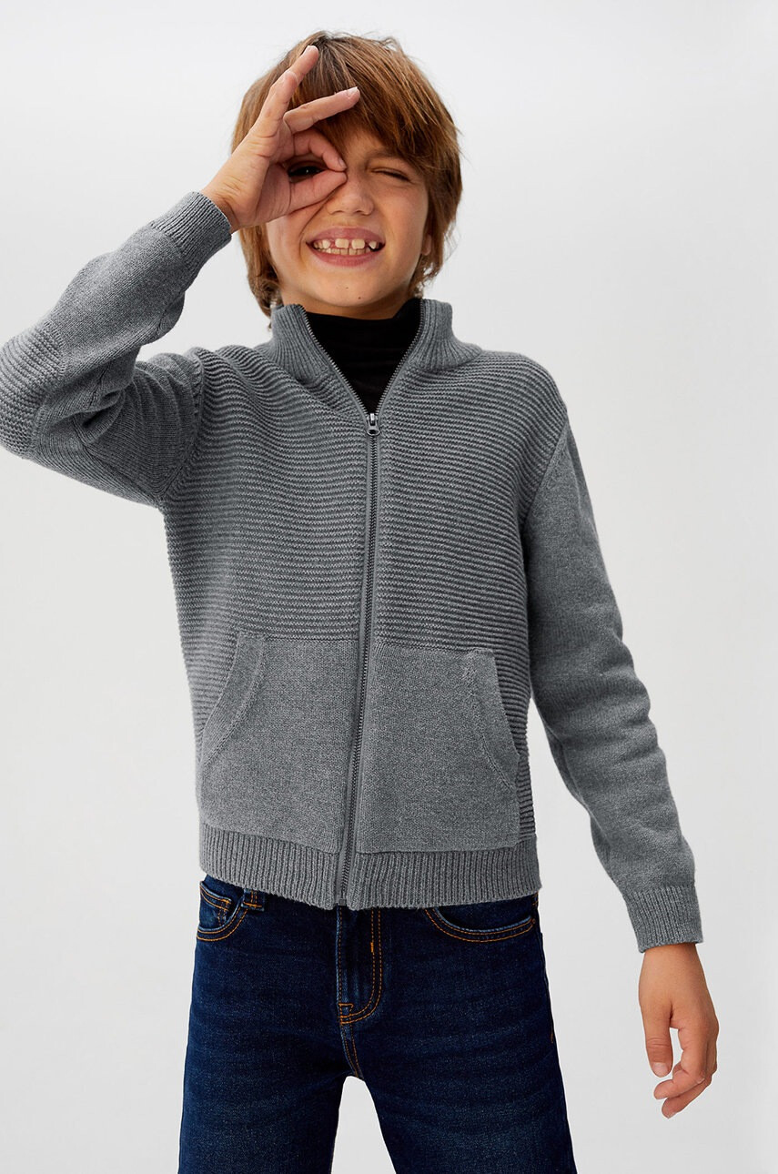 Mango Kids Детски пуловер David 110-164 cm - Pepit.bg