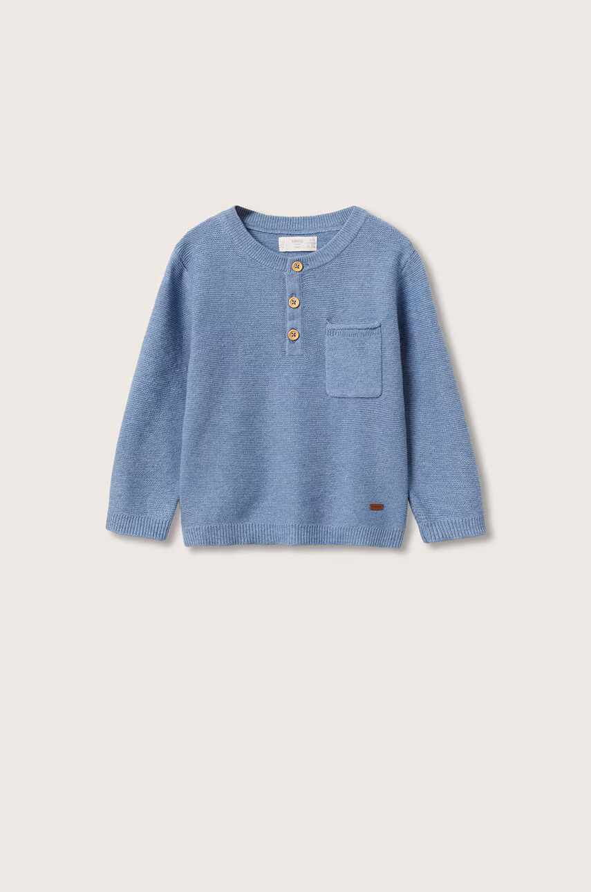 Mango Kids Детски пуловер Dingobe - Pepit.bg