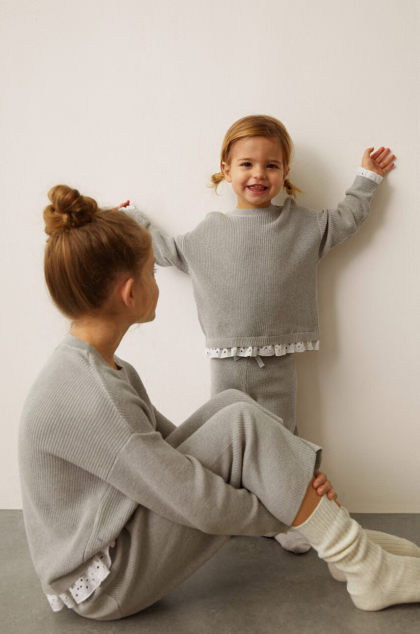 Mango Kids Детски пуловер MINIMIXY - Pepit.bg