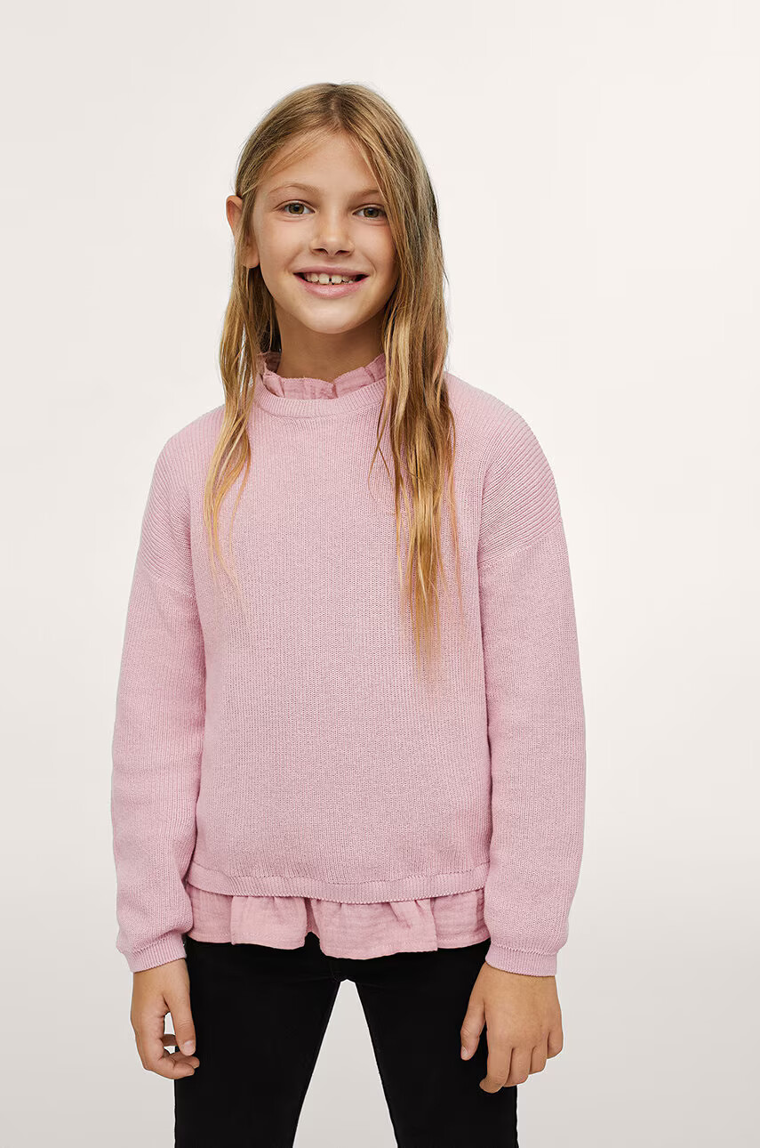 Mango Kids Детски пуловер - Pepit.bg