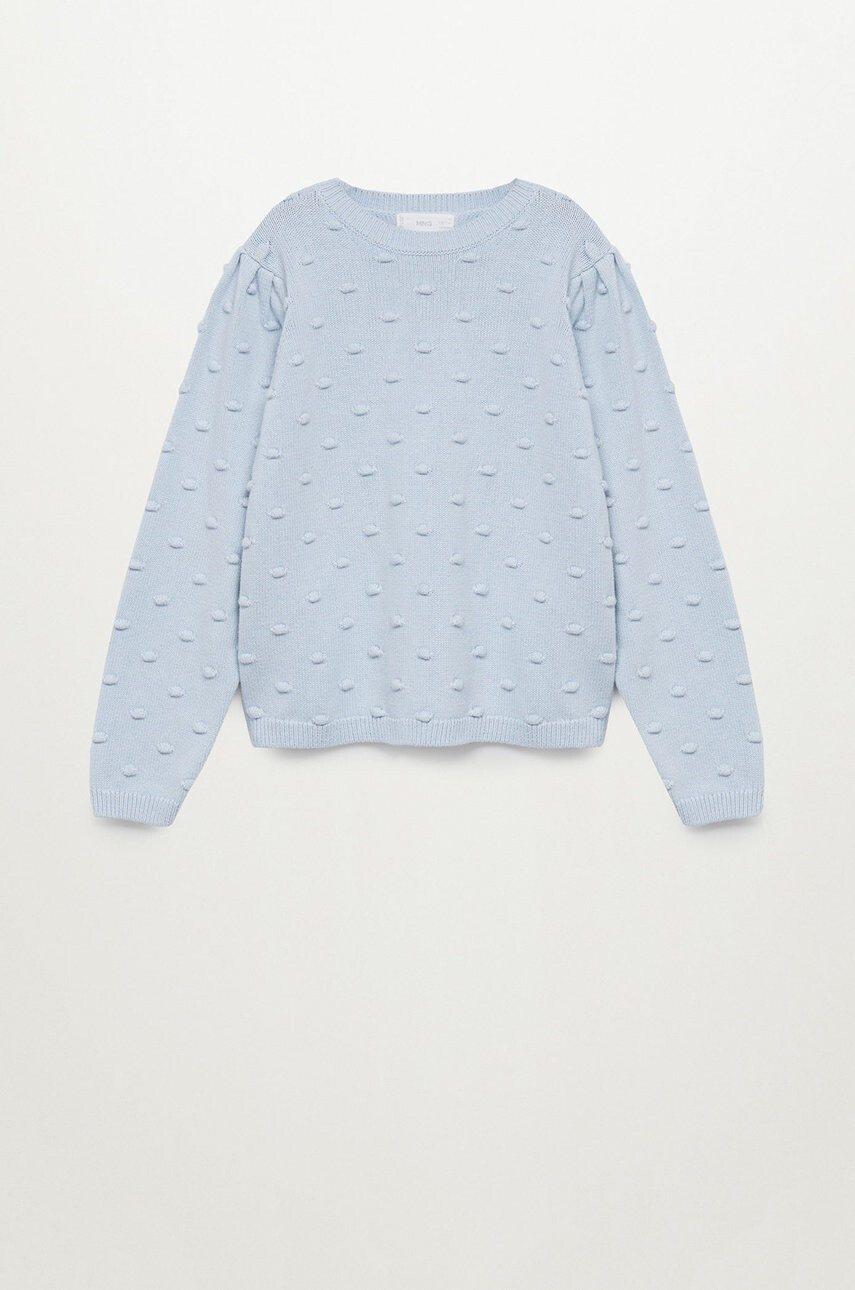Mango Kids Детски пуловер Pompa 116-164 cm - Pepit.bg