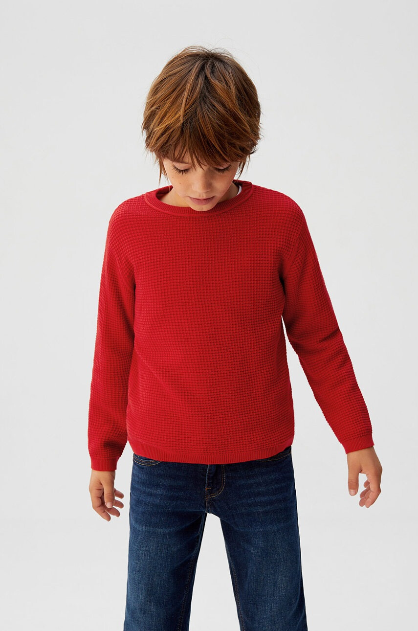 Mango Kids Детски пуловер Viti 110-164 cm - Pepit.bg