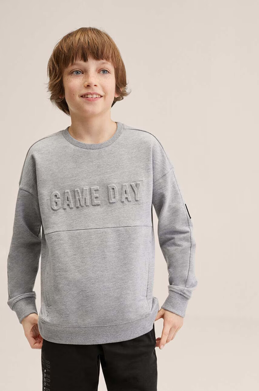 Mango Kids Детски суичър Day - Pepit.bg