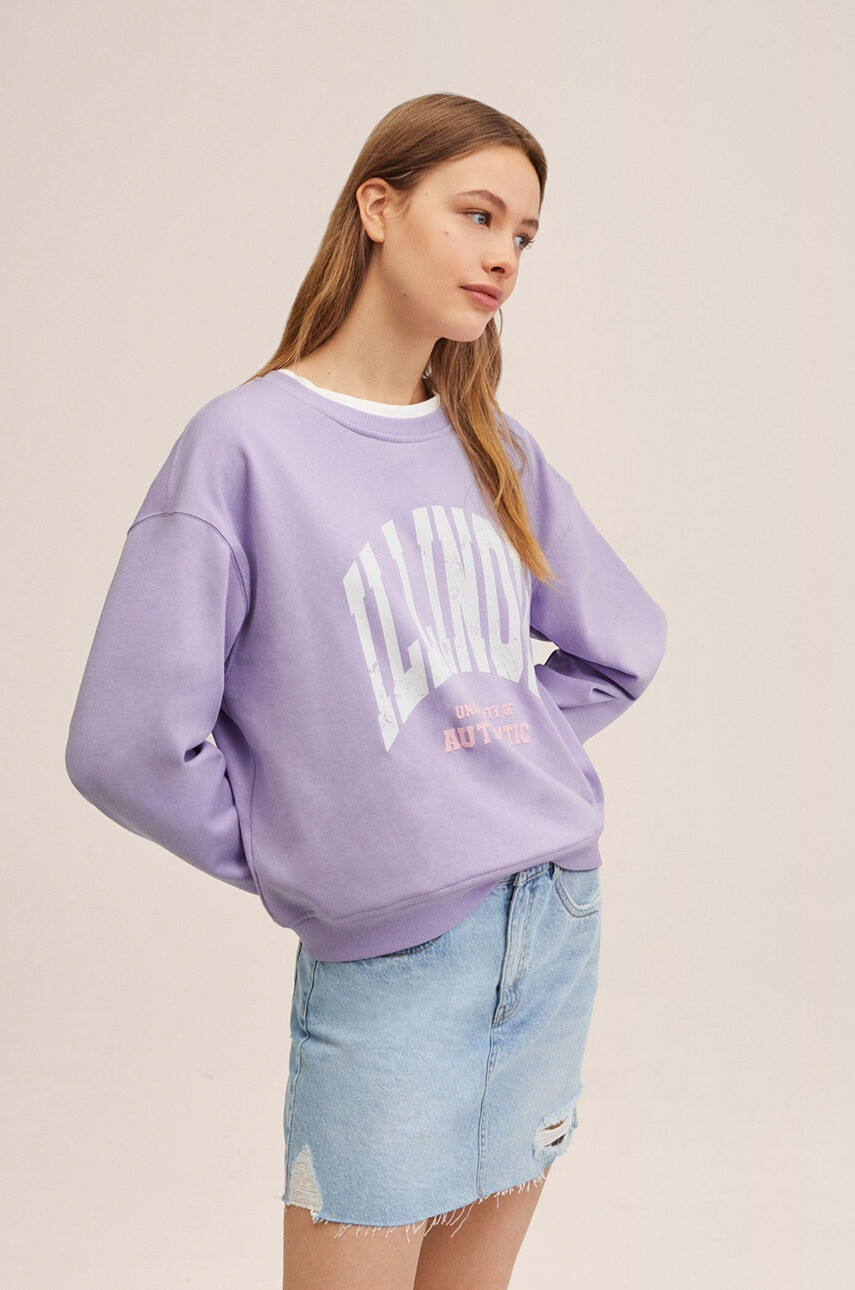 Mango Kids Детски суичър Illinois - Pepit.bg