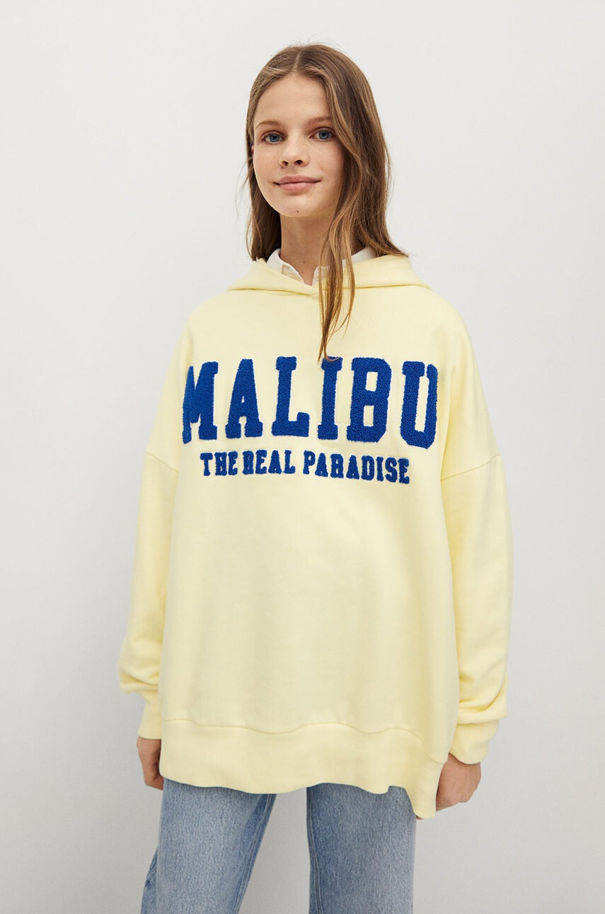 Mango Kids Детски суичър MALIBU - Pepit.bg