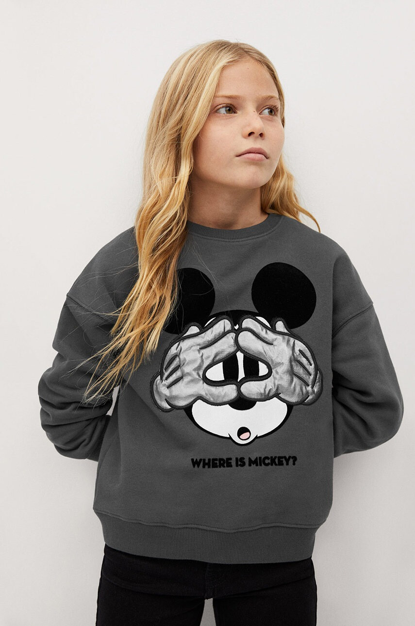 Mango Kids Детски суичър MICKEY - Pepit.bg