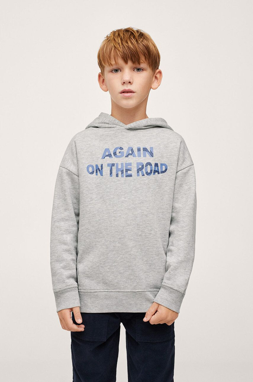 Mango Kids Детски суичър Road - Pepit.bg