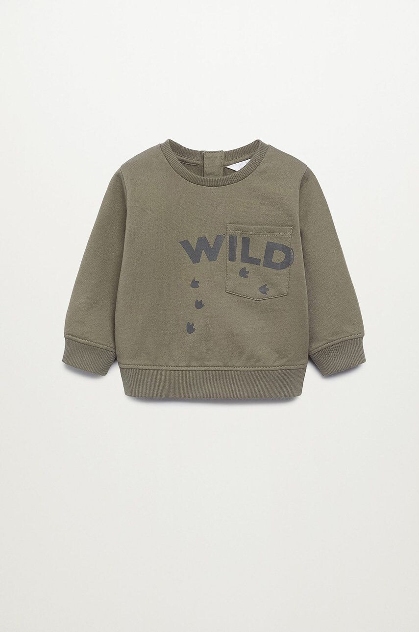 Mango Kids Детски суичър WILD - Pepit.bg