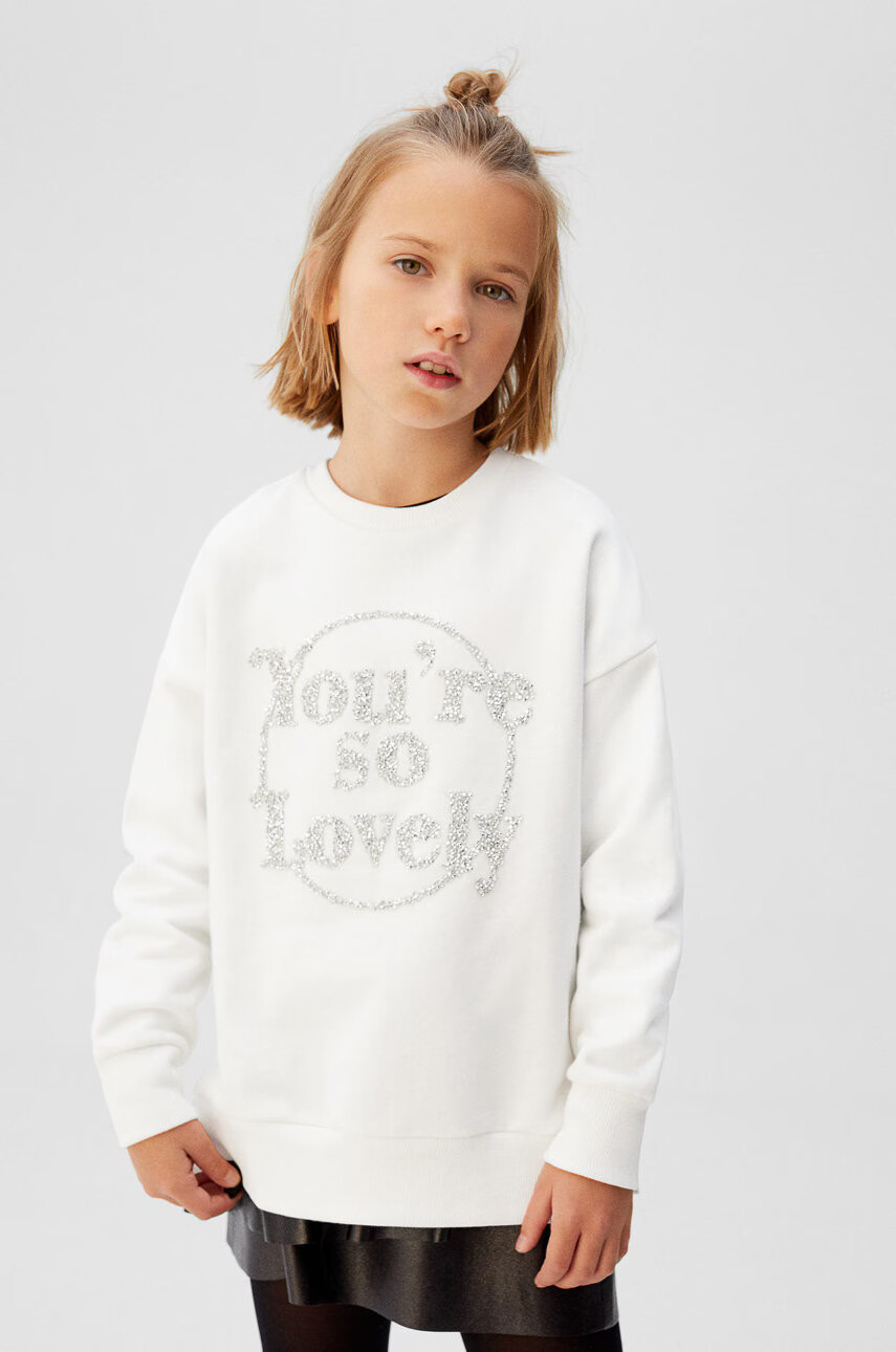 Mango Kids Детски суичъри Lovely 110-164 cm - Pepit.bg