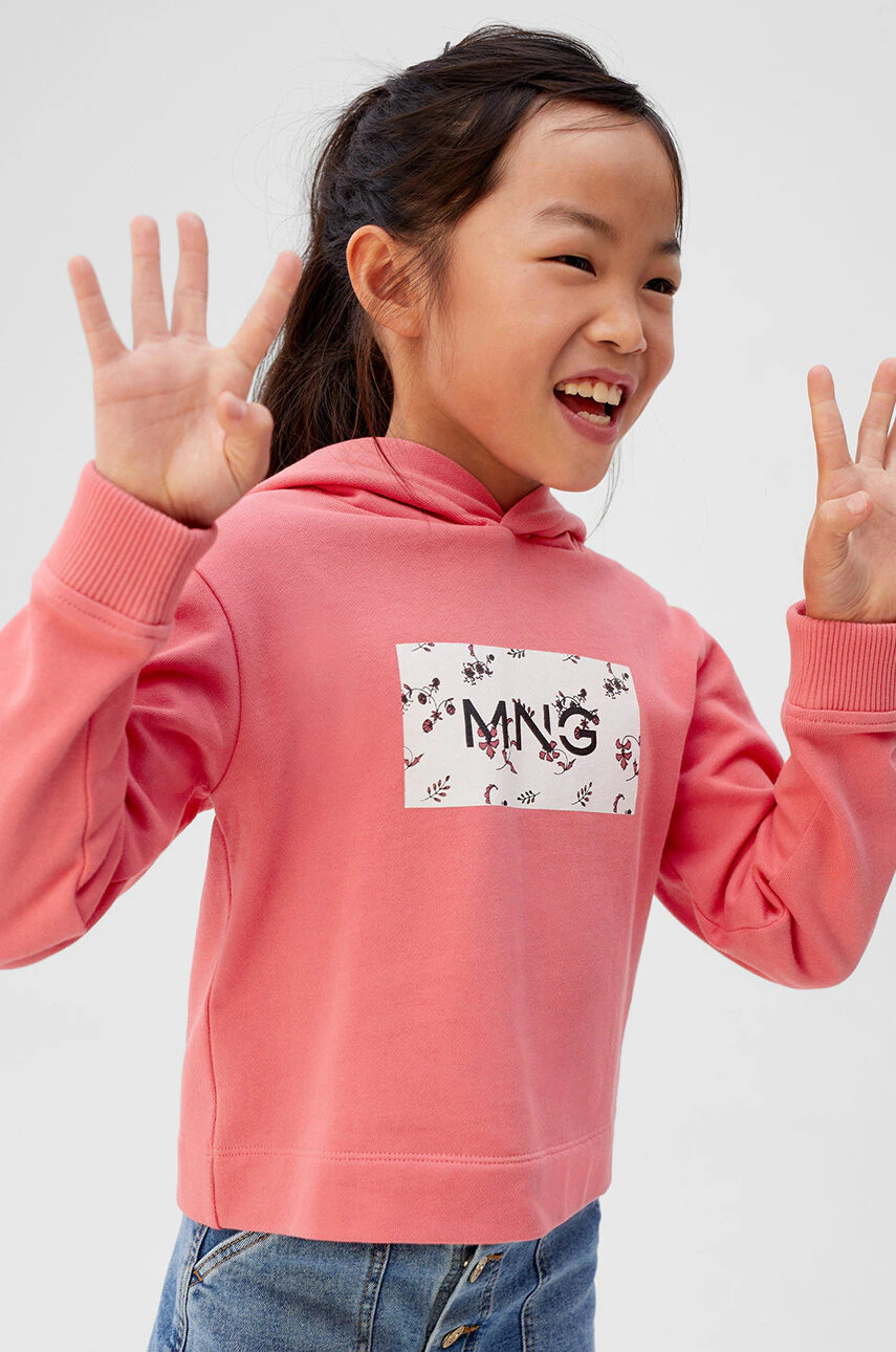 Mango Kids Детски суичъри Mlogos 110-152 cm - Pepit.bg