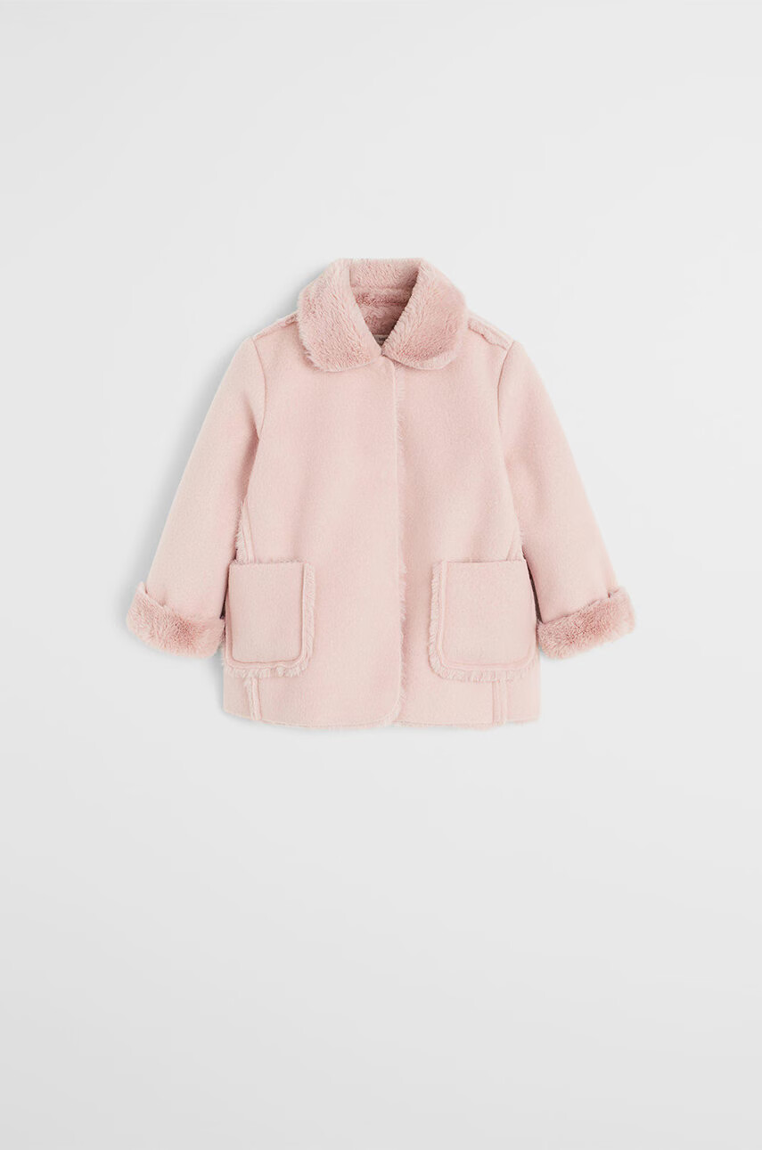 Mango Kids Детско палто Laura 80-104 cm - Pepit.bg