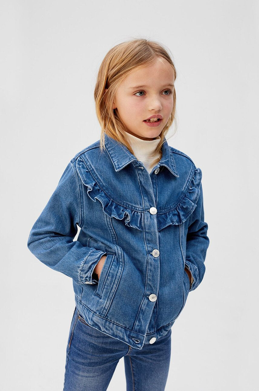 Mango Kids Детско яке Norma 110-164 cm - Pepit.bg