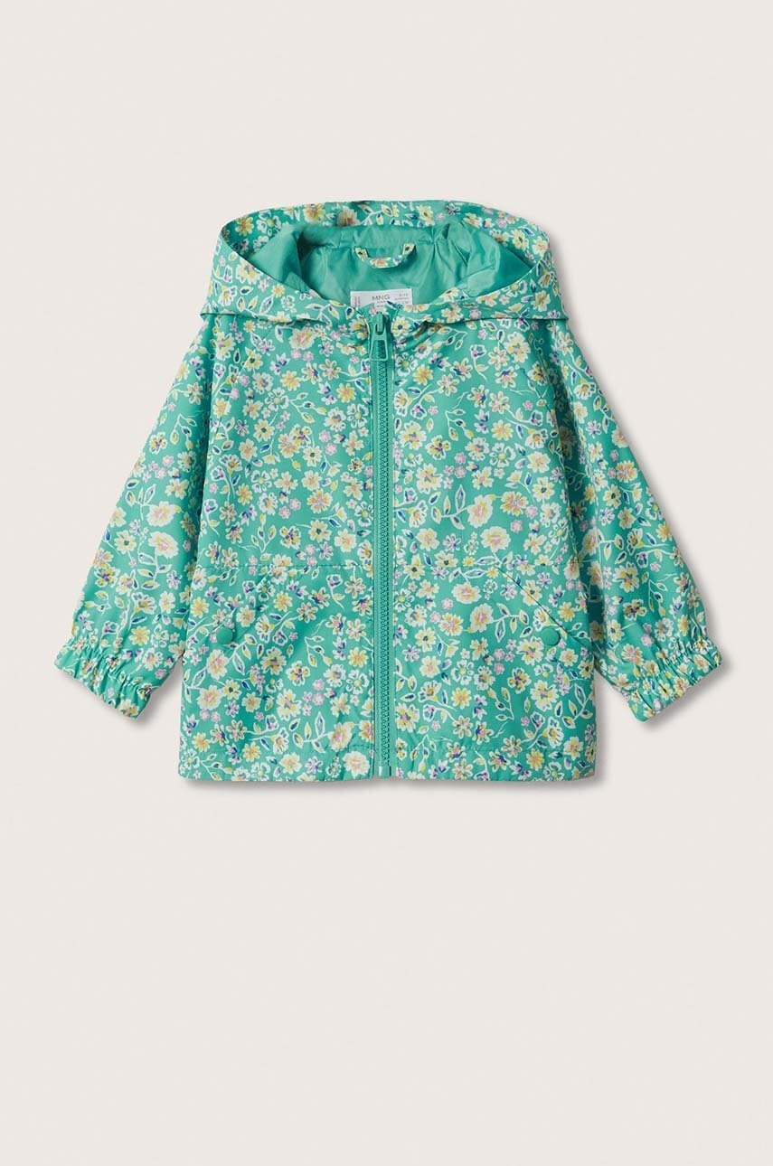 Mango Kids Детско яке Rain2 в зелено - Pepit.bg