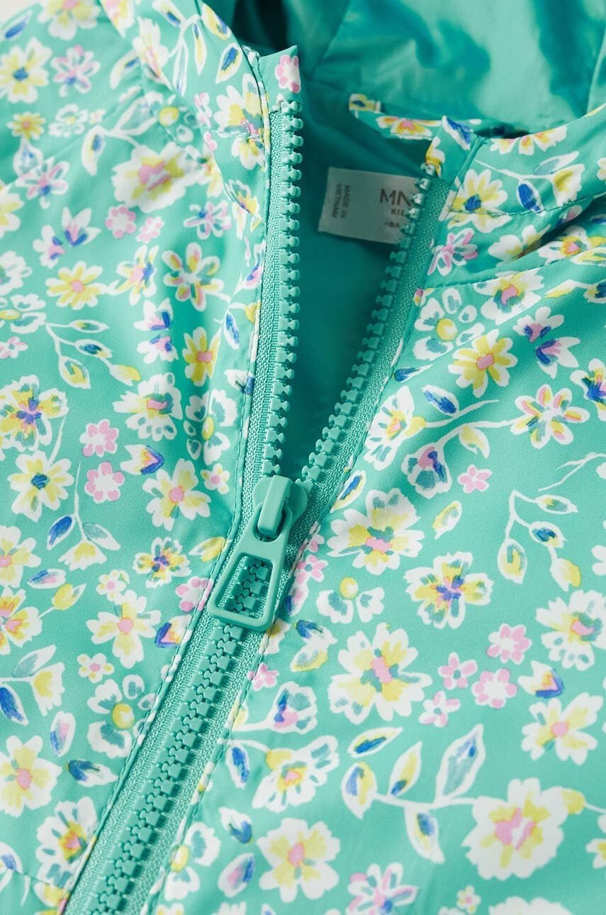Mango Kids Детско яке Rain2 в зелено - Pepit.bg
