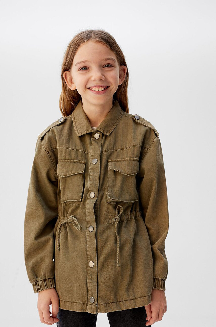 Mango Kids Детско яке Safari 110-164 cm - Pepit.bg