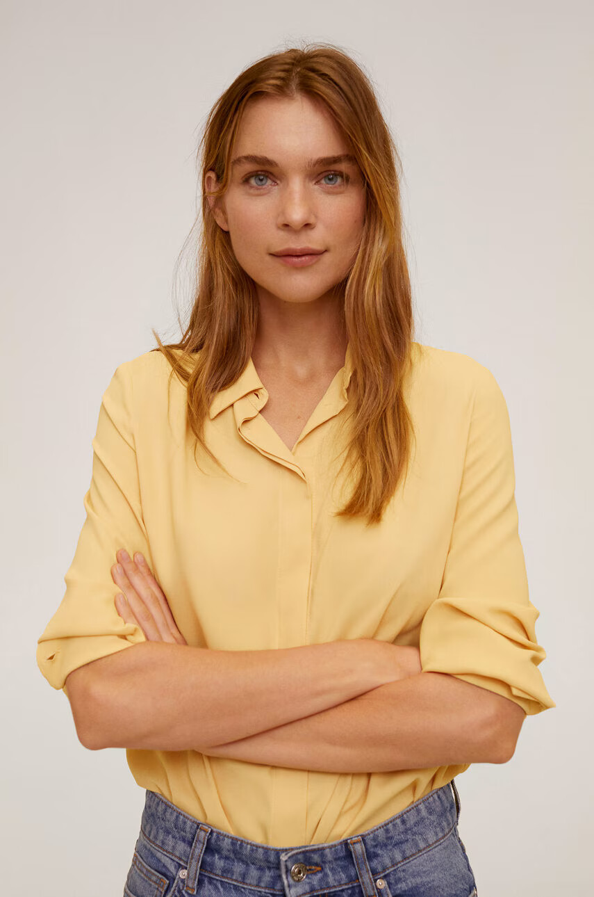 Mango Риза Basic66 - Pepit.bg