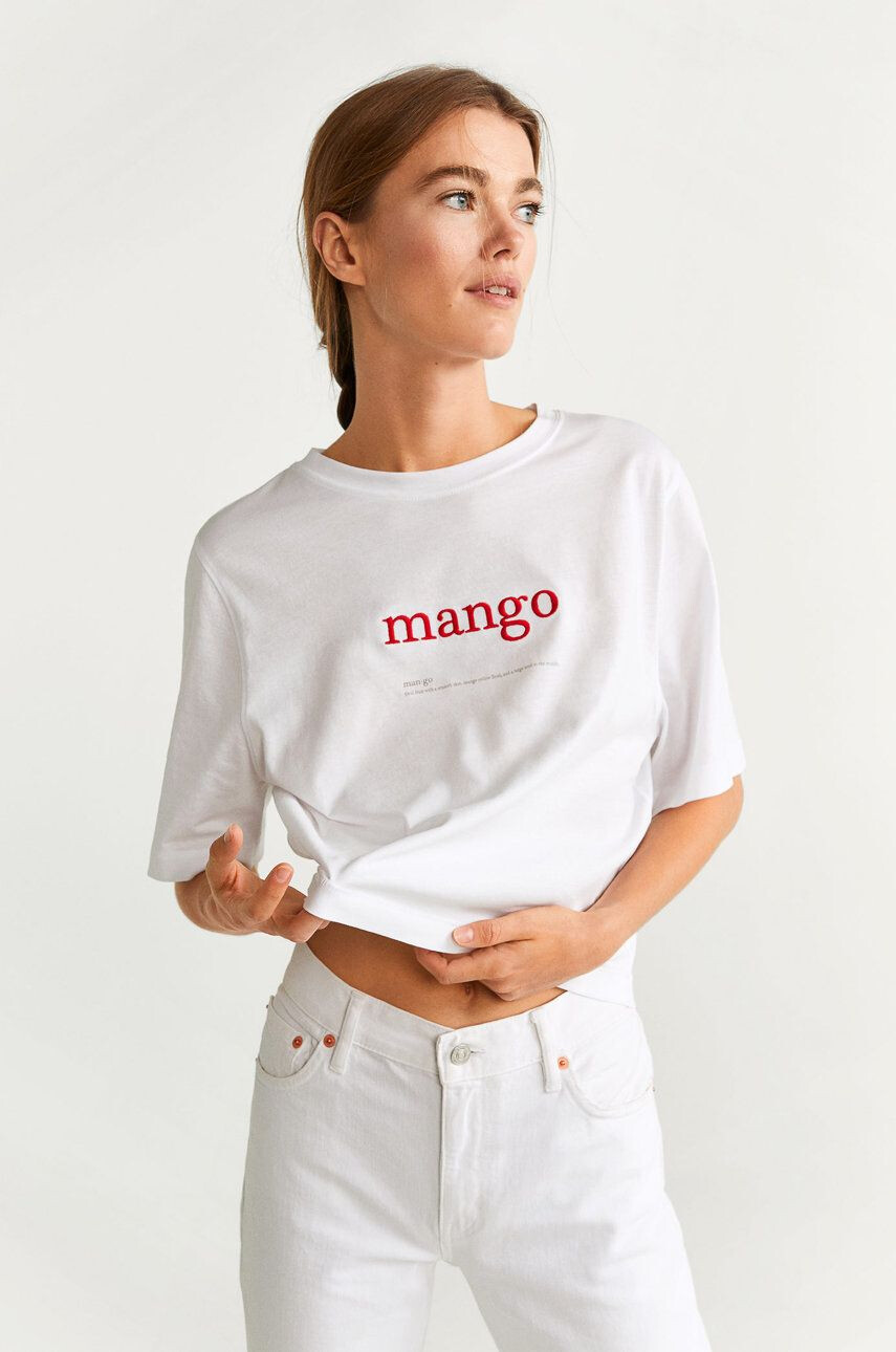 Mango Тениска Logod-H - Pepit.bg