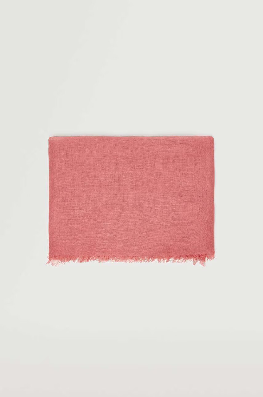 Mango Тънък шал Linen - Pepit.bg