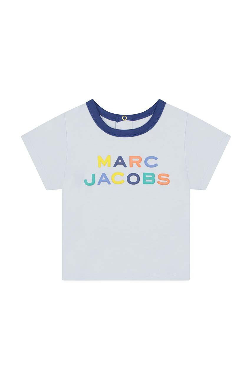 Marc Jacobs Бебешки памучен комплект в синьо - Pepit.bg