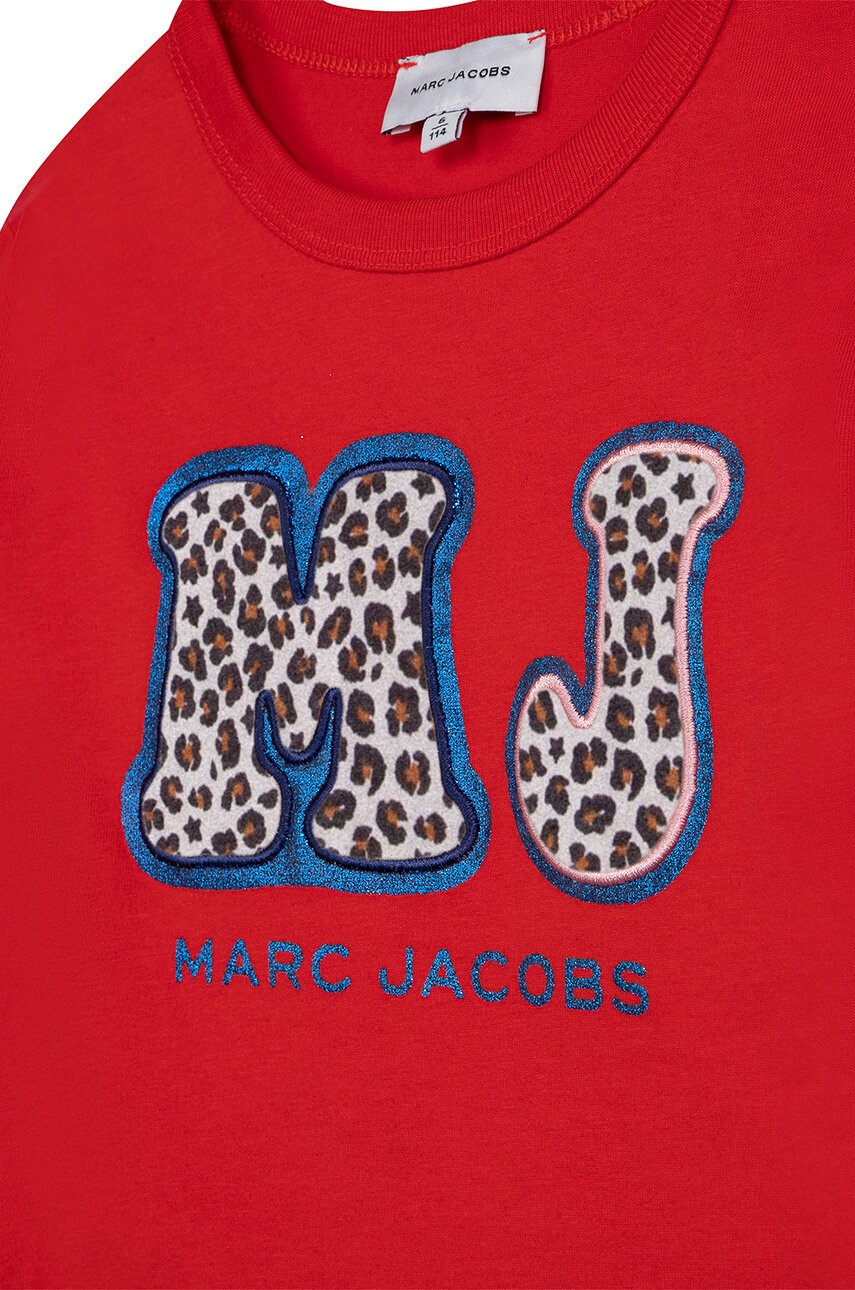 Marc Jacobs Детска блуза с дълги ръкави в червено - Pepit.bg