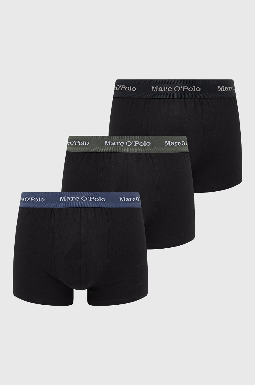 Marc O'Polo Боксерки (3 чифта) в черно - Pepit.bg
