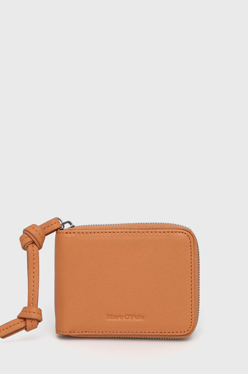 Marc O'Polo Кожен портфейл дамски в оранжево - Pepit.bg