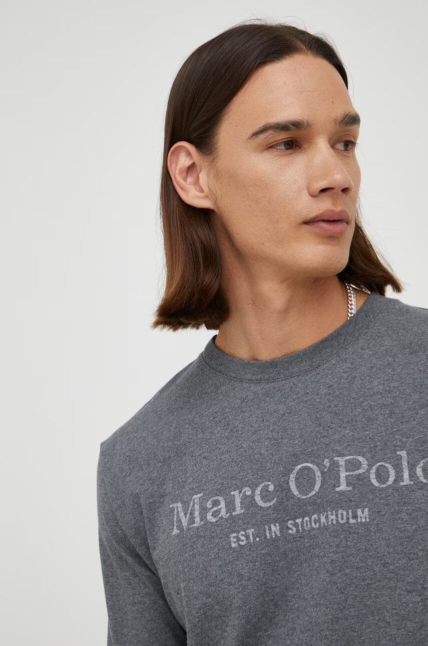 Marc O'Polo Памучна блуза с дълги ръкави - Pepit.bg