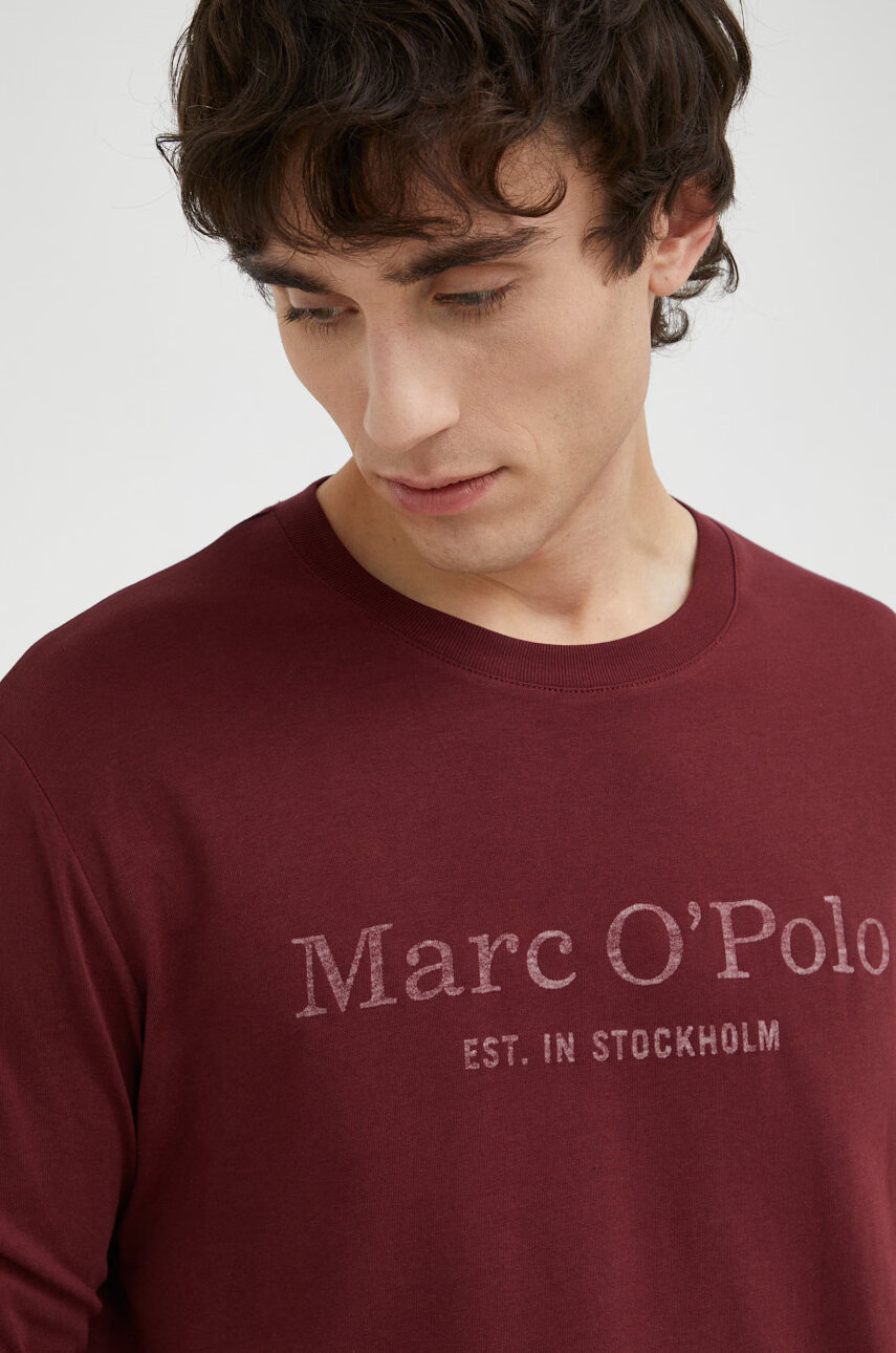 Marc O'Polo Памучна блуза с дълги ръкави - Pepit.bg
