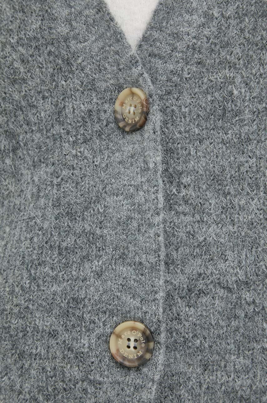 Marc O'Polo Вълнена жилетка Denim - Pepit.bg