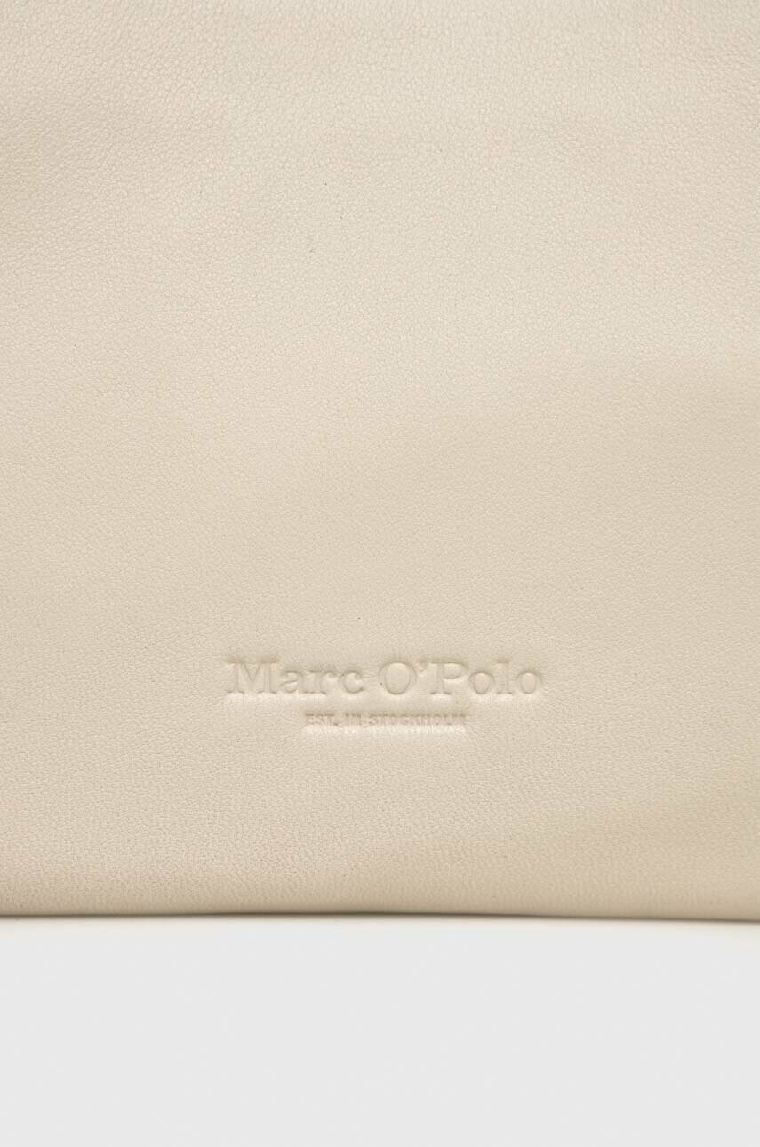 Marc O'Polo Кожена чанта в бежово - Pepit.bg