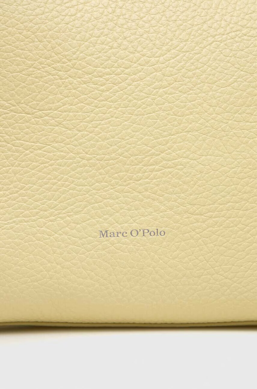 Marc O'Polo Кожена чанта в жълто - Pepit.bg