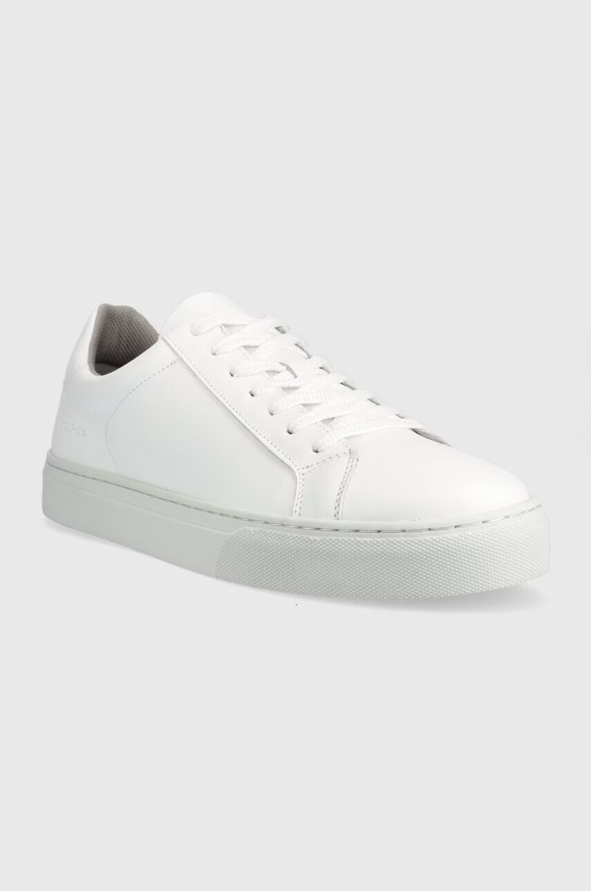 Marc O'Polo Кожени маратонки в бяло 30116283502107 LL2M3064 - Pepit.bg