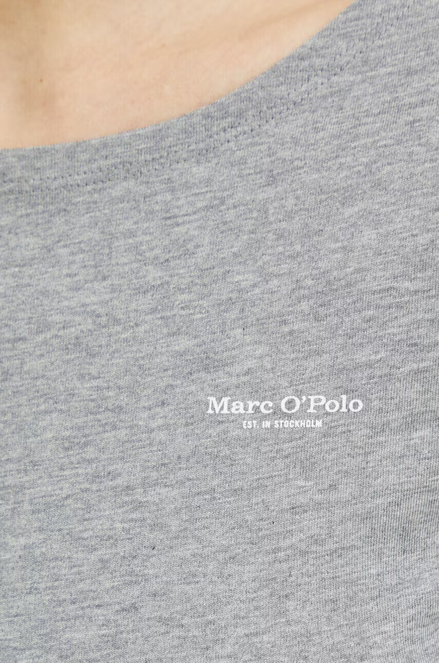 Marc O'Polo Памучна тениска в сиво - Pepit.bg