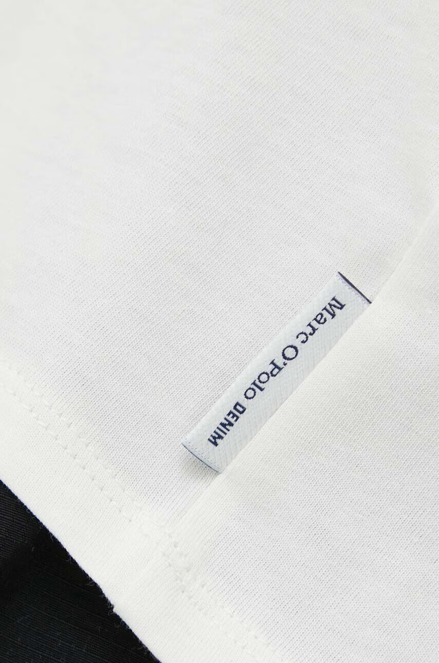 Marc O'Polo Памучна тениска DENIM в бежово - Pepit.bg
