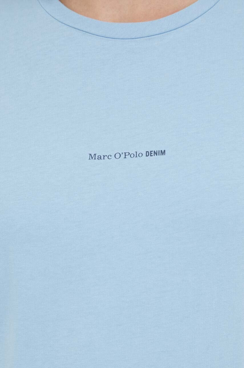 Marc O'Polo Памучна тениска DENIM в синьо - Pepit.bg