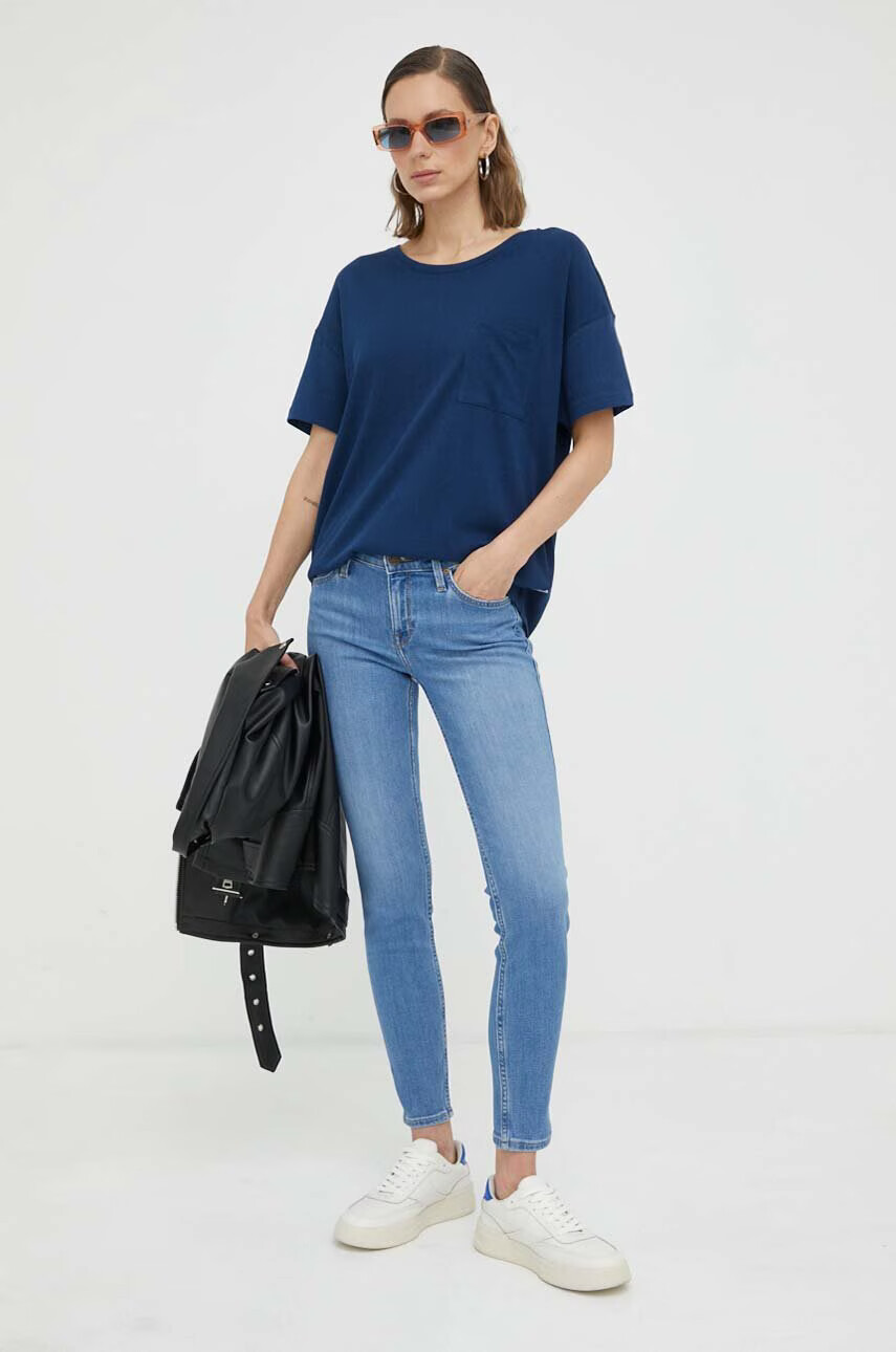Marc O'Polo Памучна тениска DENIM - Pepit.bg