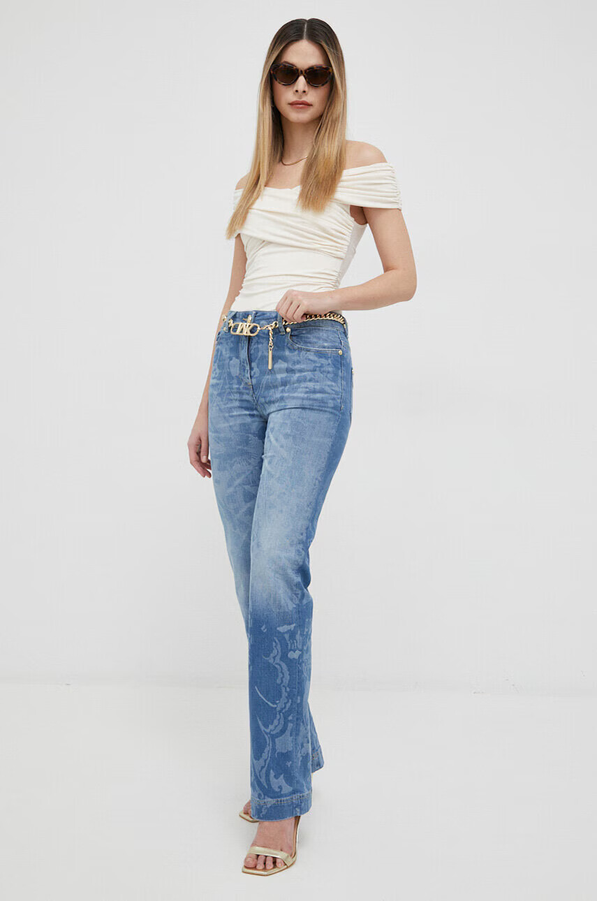 Marciano Guess Боди в бежово с изчистен дизайн - Pepit.bg