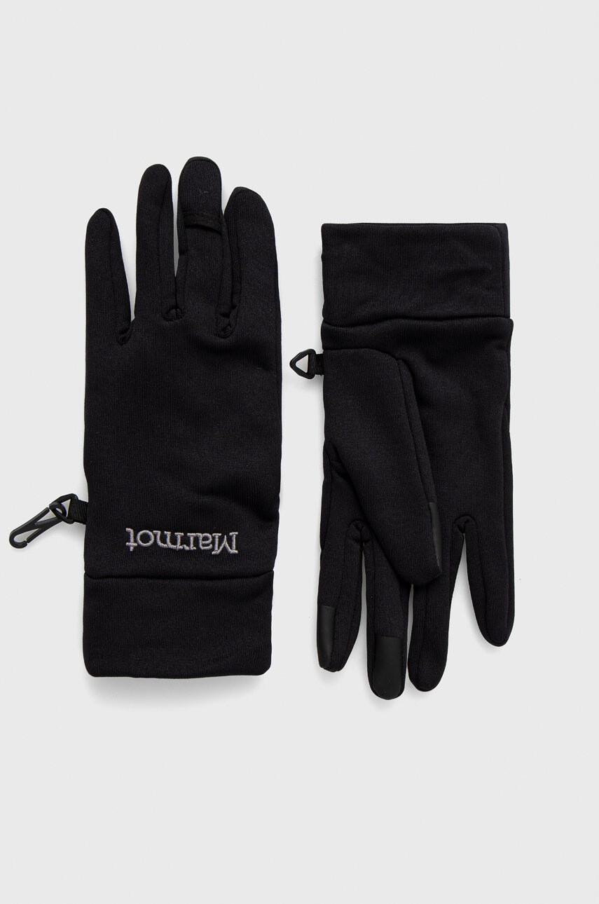Marmot Ръкавици Power Stretch Connect в черно - Pepit.bg
