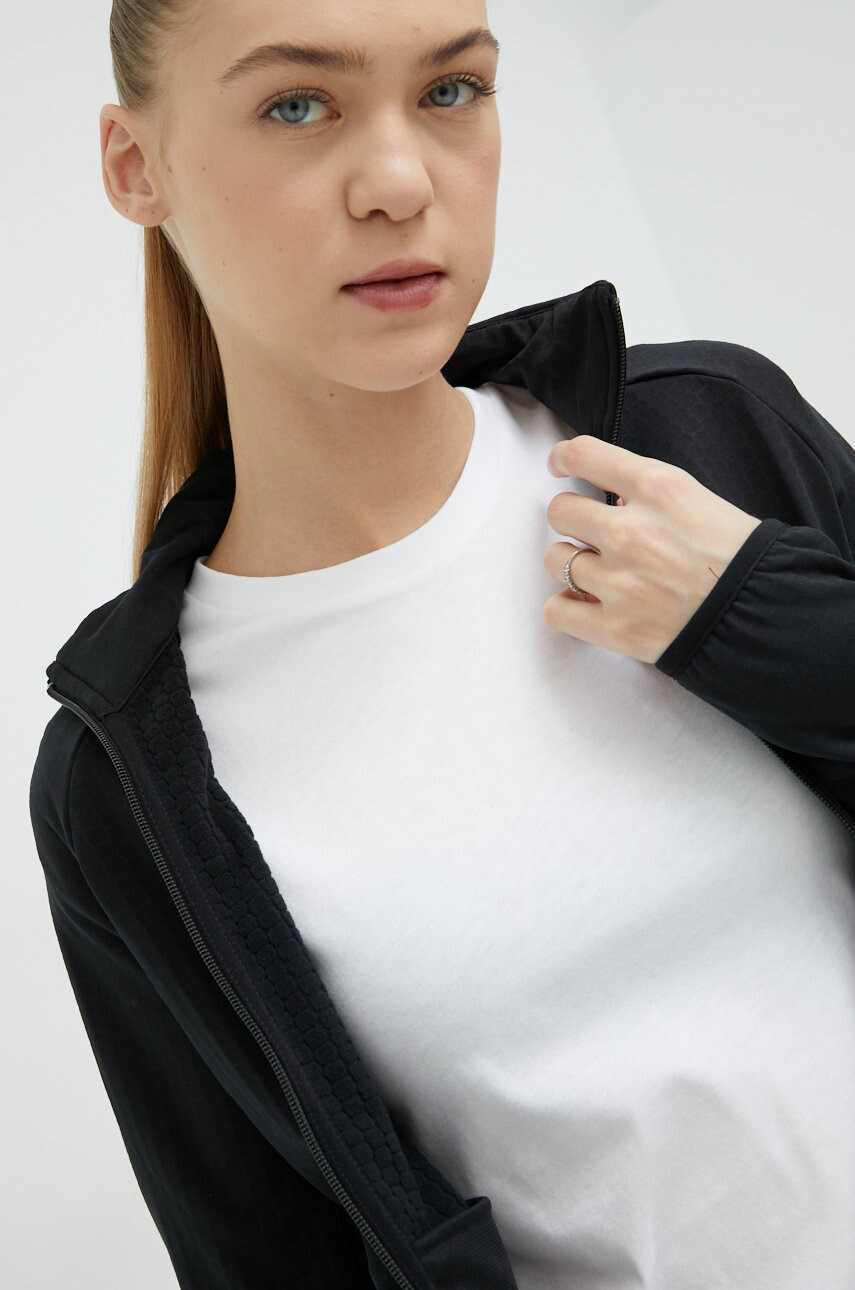 Marmot Спортен суичър Leconte Fleece в черно - Pepit.bg