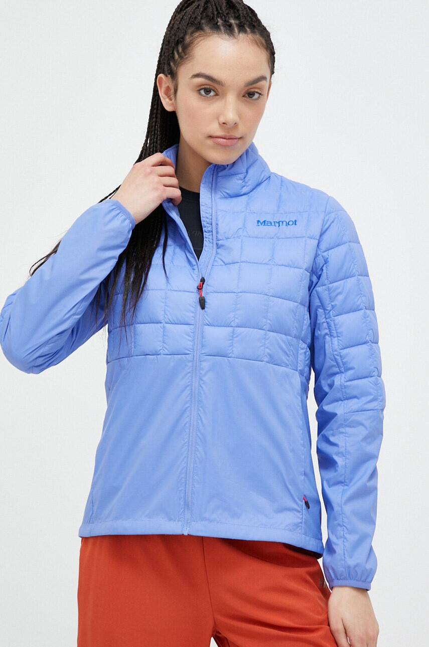 Marmot Спортно яке Echo Featherless Hybrid в синьо - Pepit.bg