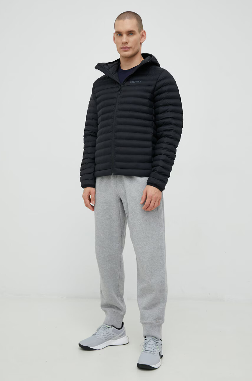 Marmot Спортно яке Echo Featherless в черно - Pepit.bg