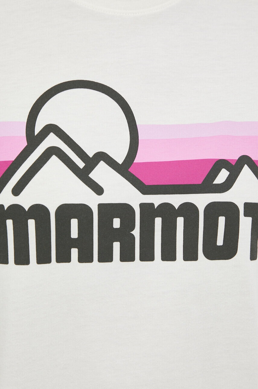 Marmot Тениска в бежово - Pepit.bg