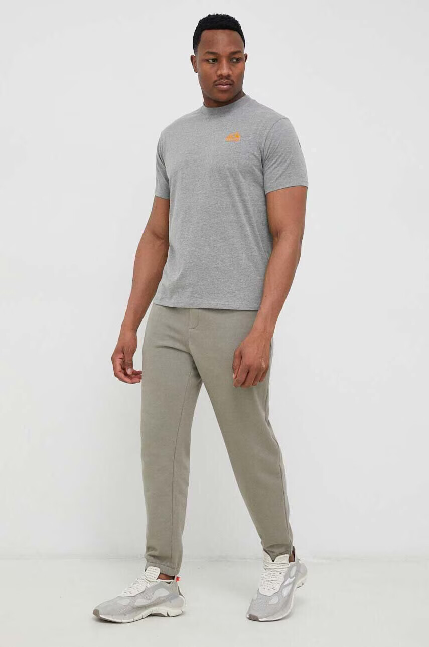 Marmot Тениска Peaks Tee в сив меланж - Pepit.bg