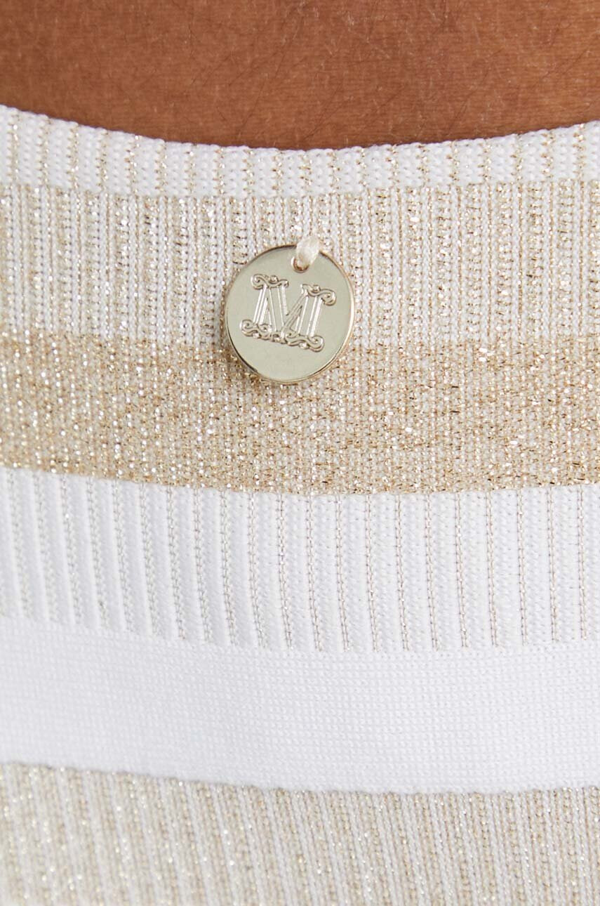 Max Mara Beachwear Долнище на бански в златисто - Pepit.bg