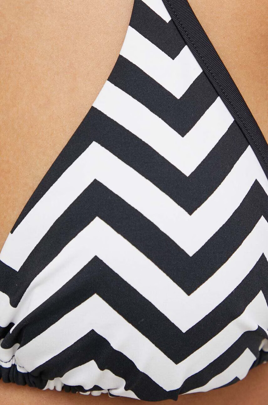 Max Mara Beachwear Горнище на бански в черно с леко подплатена чашка - Pepit.bg