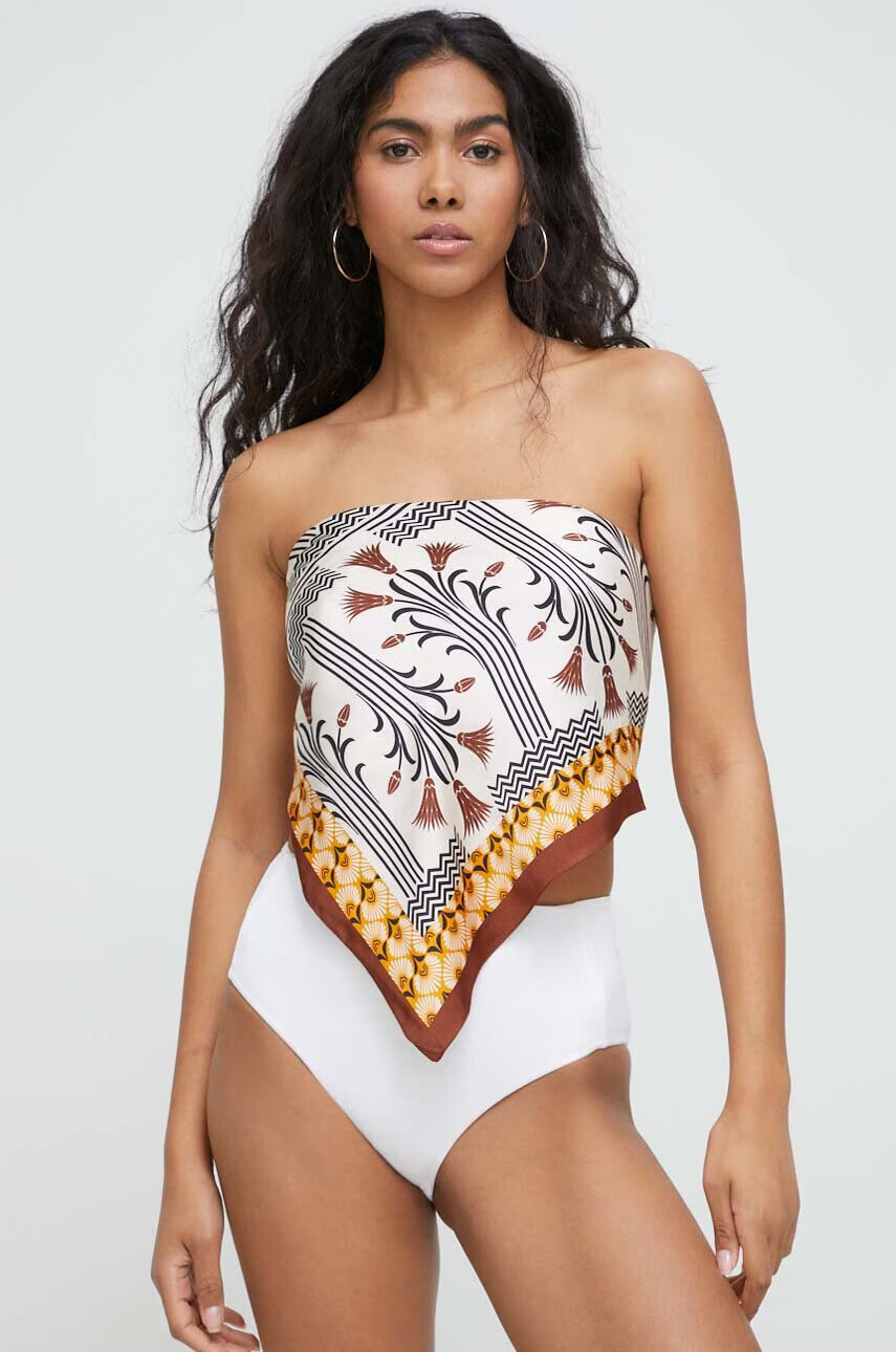 Max Mara Beachwear Горнище за плаж в кафяво - Pepit.bg