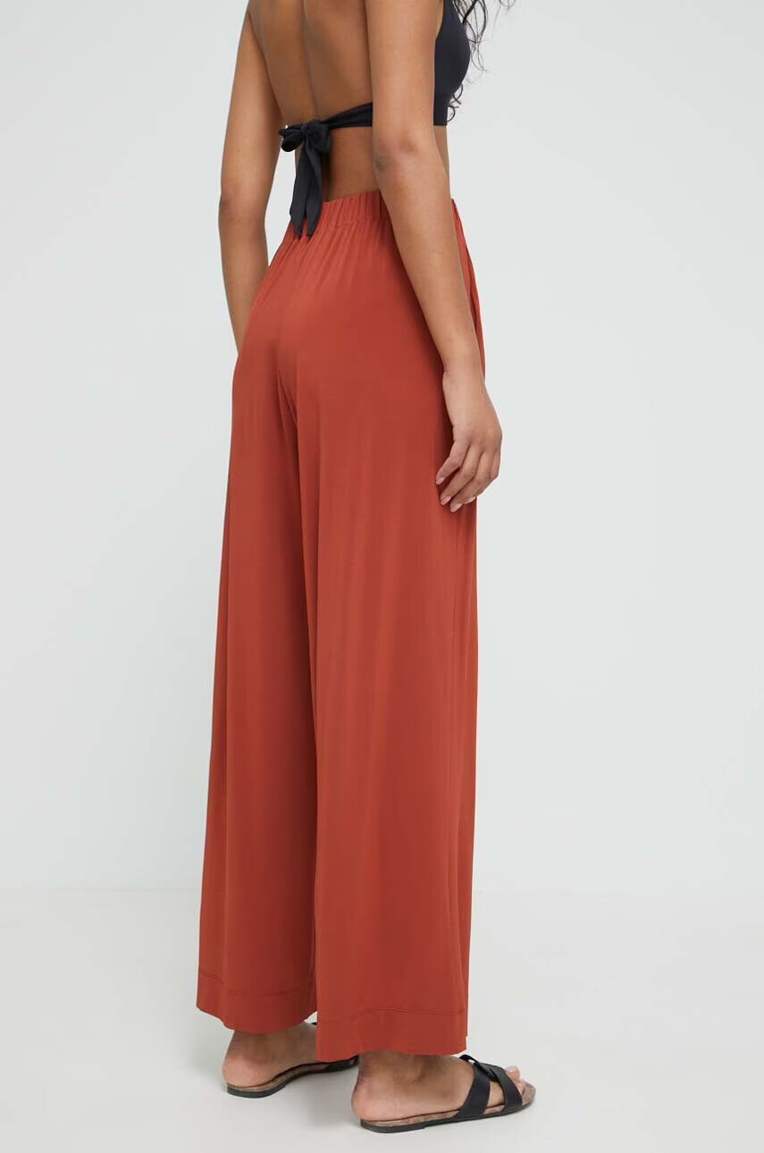 Max Mara Beachwear Плажен панталон в червено - Pepit.bg