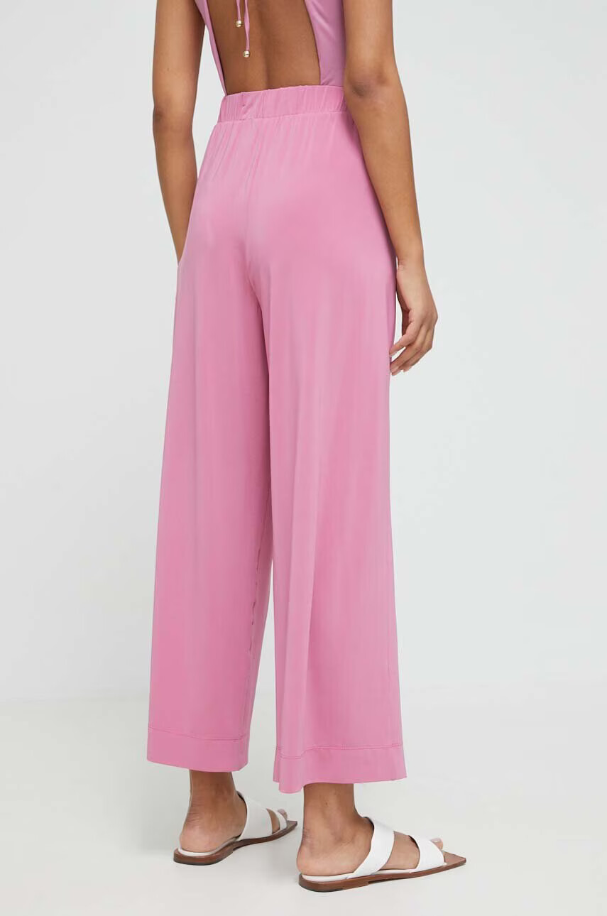 Max Mara Beachwear Плажен панталон в черно - Pepit.bg