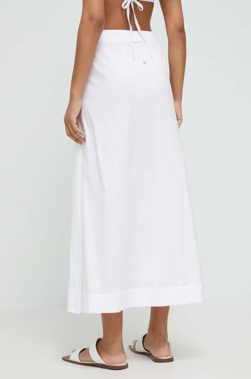 Max Mara Beachwear Плажна пола в бяло - Pepit.bg